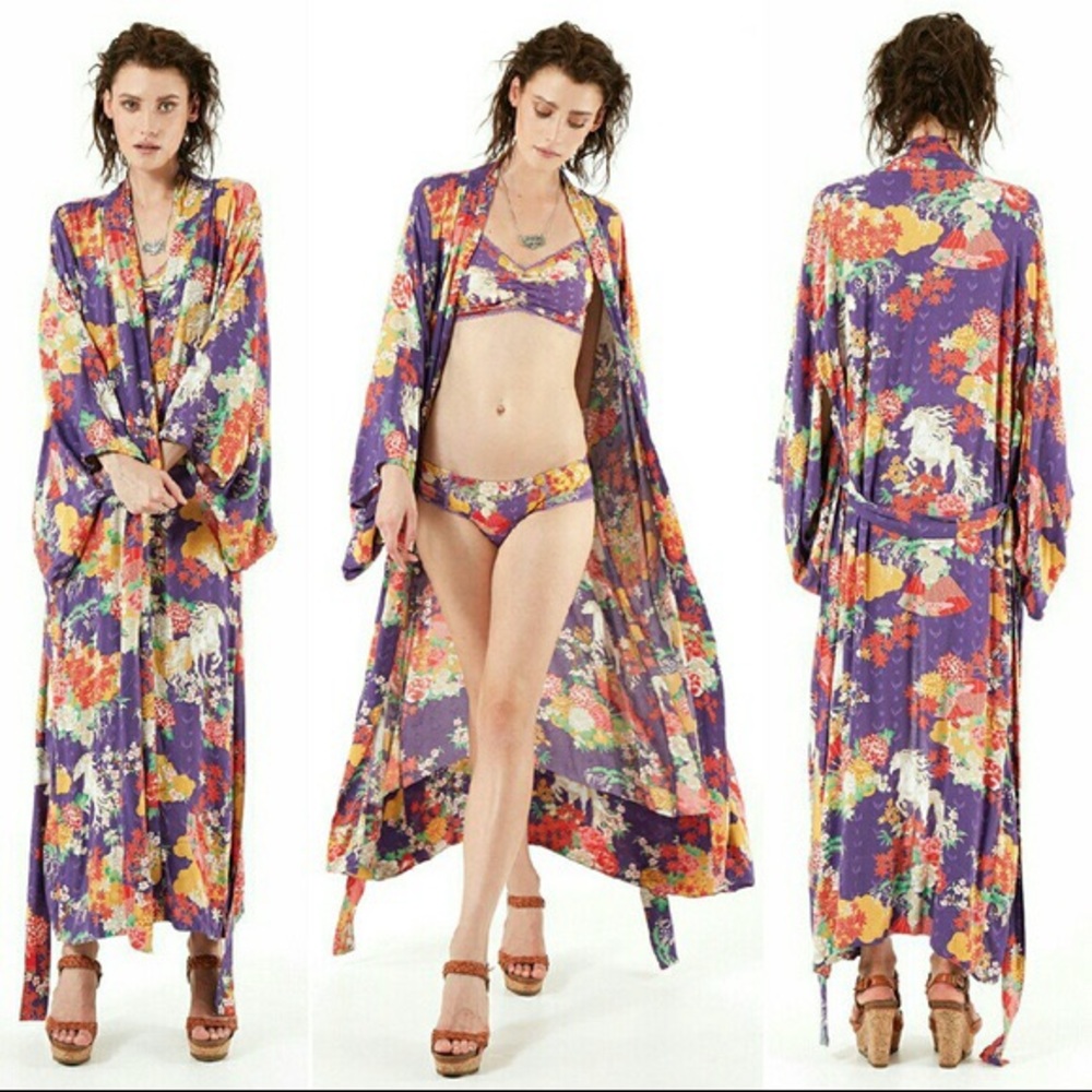 Spell wild horses kimono & bralette